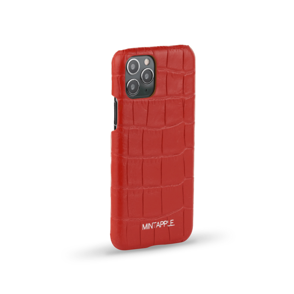 iPhone 11 Pro | Alligator Embossed Leather Case