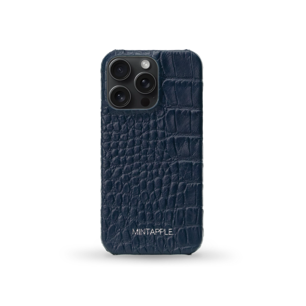 iPhone 16 Pro Case | Alligator Embossed Leather