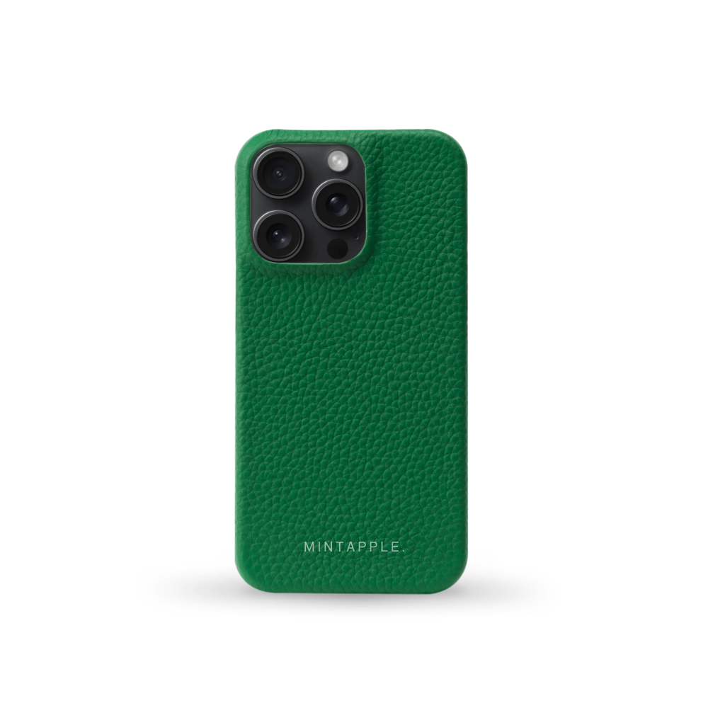 iPhone 16 Pro Case | Top Grain Leather | British Green | MagSafe