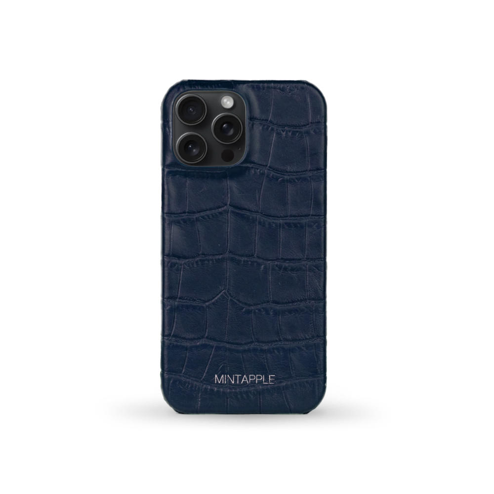 iPhone 16 Pro Max Case | Alligator Embossed Leather