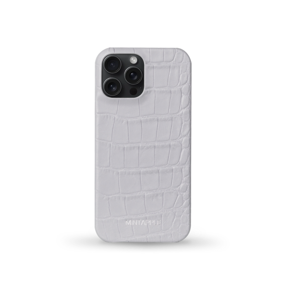 iPhone 16 Pro Max Case | Alligator Embossed Leather
