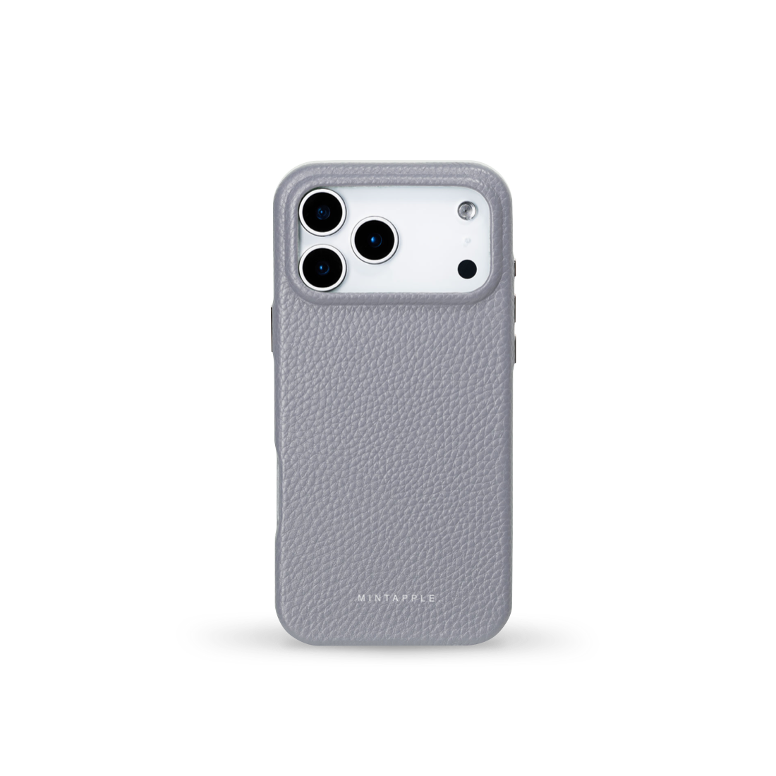 iPhone 17 Pro Case | Top Grain Leather | Cloud Grey | MagSafe