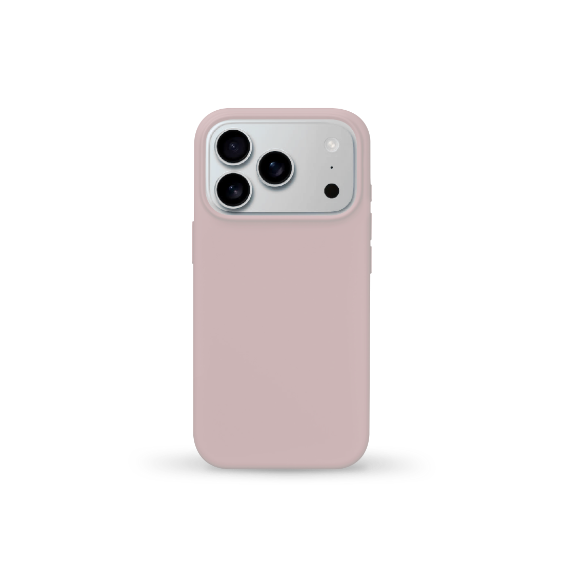 iPhone 17 Pro Case | Premium Silicone | Pale Pink | Wireless