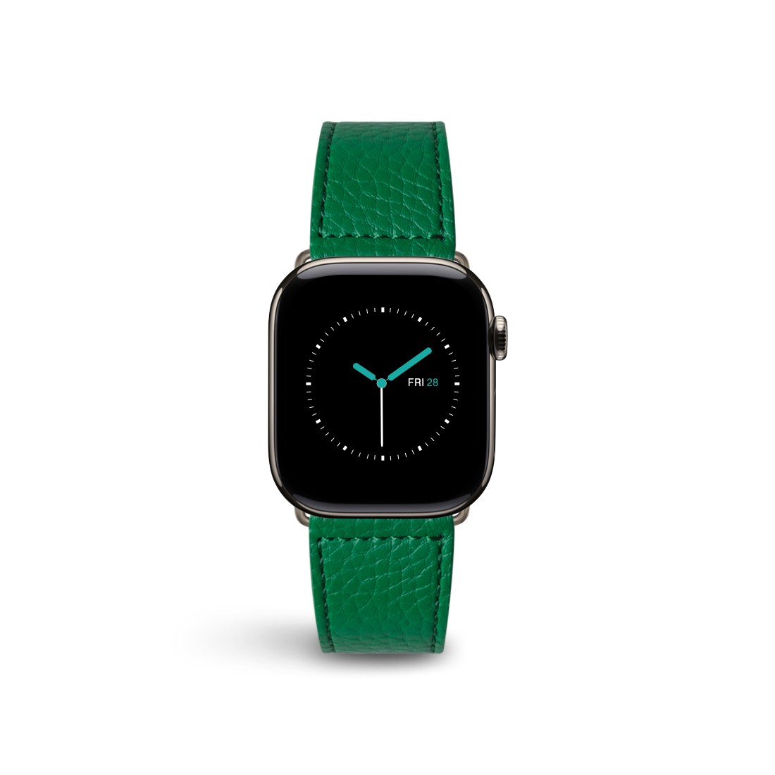 Leather Apple Watch Sport Strap | British Green