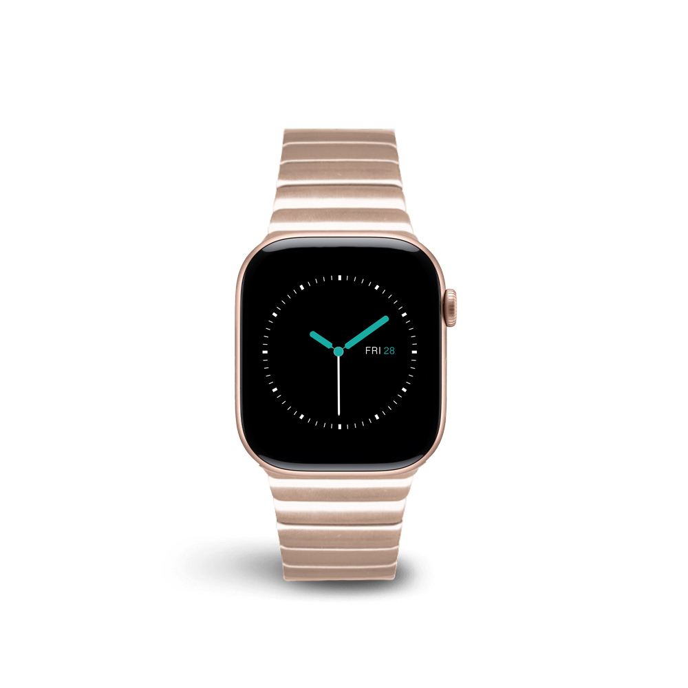 Link Bracelet Band | Rose Gold Aluminium