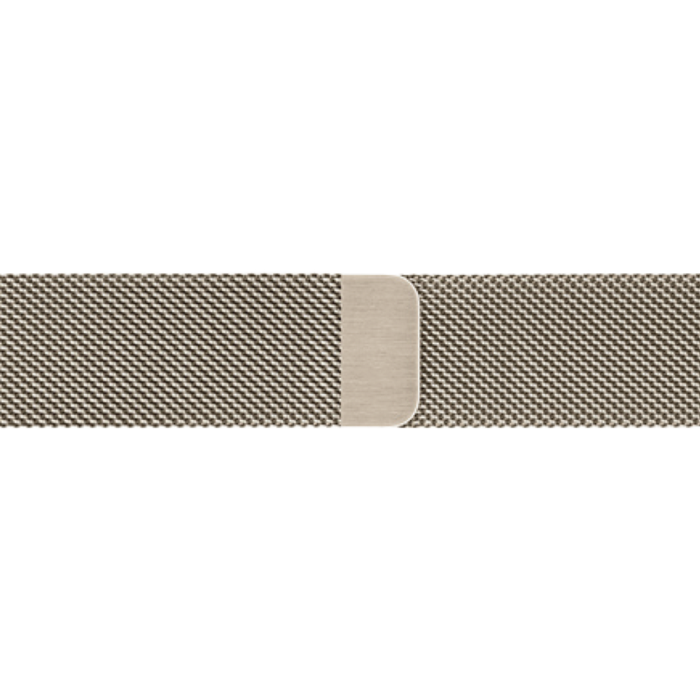 Milanese Loop Strap | Natural Titanium