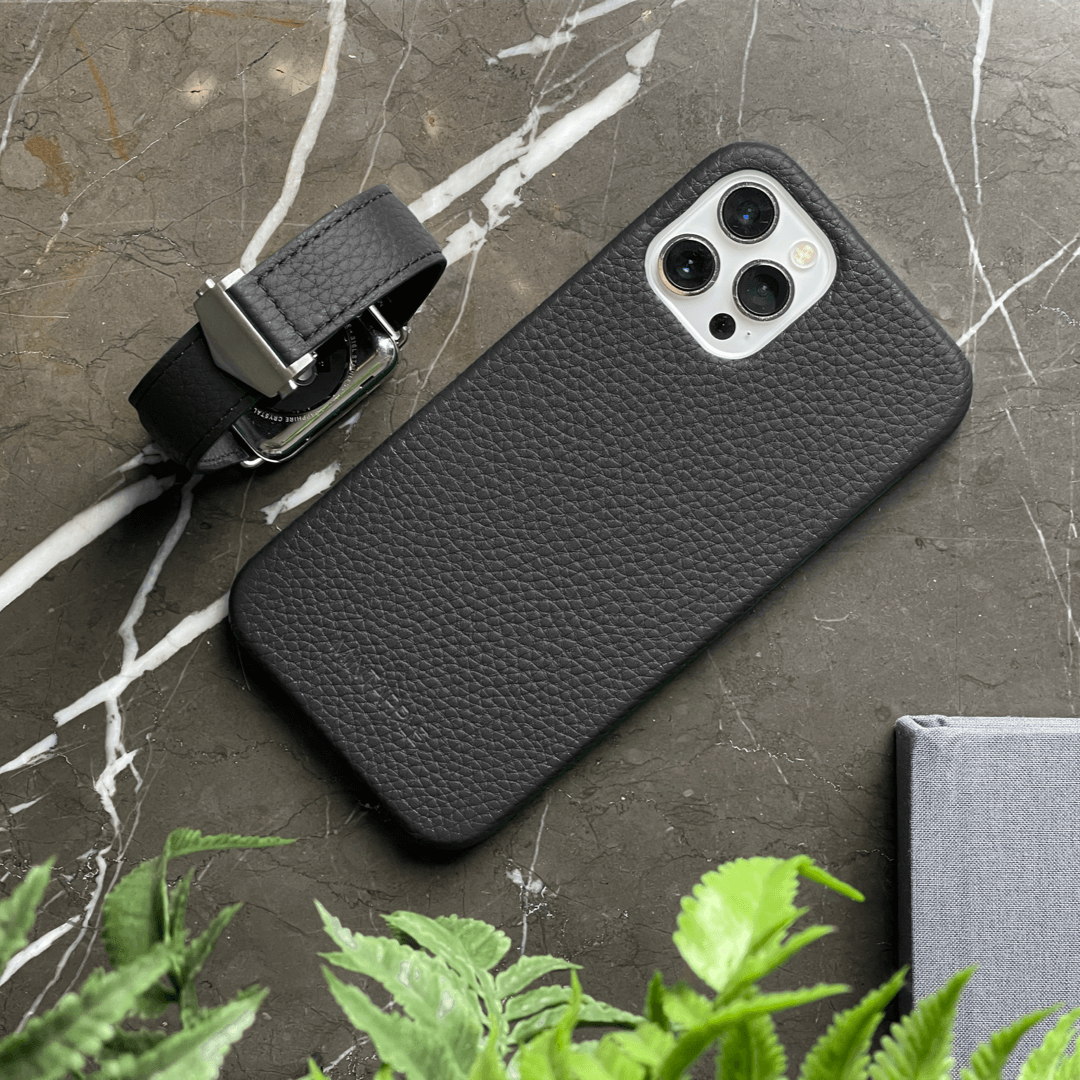 iPhone 15 | Top Grain Leather Case