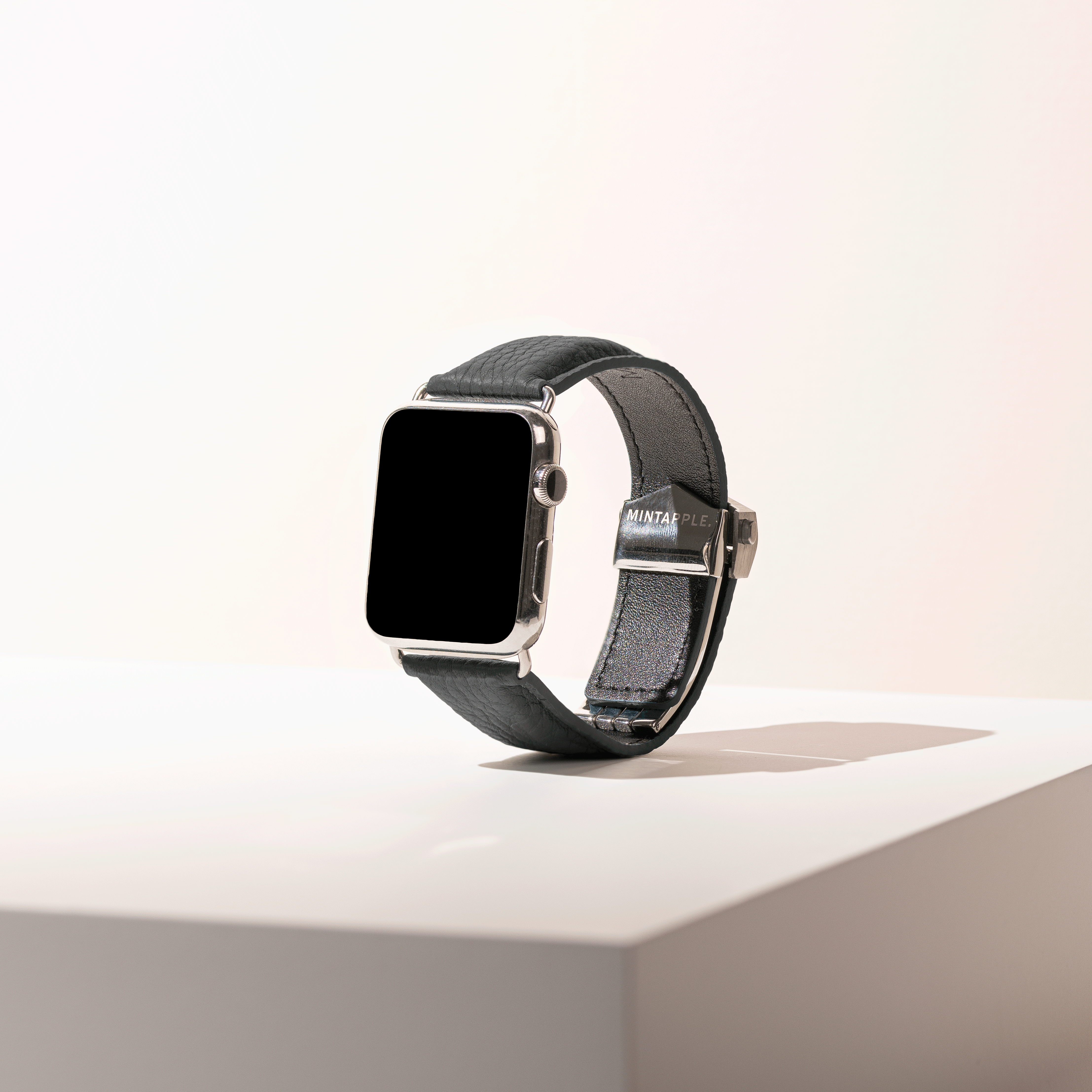 Top Grain Leather Strap in Jet-Black