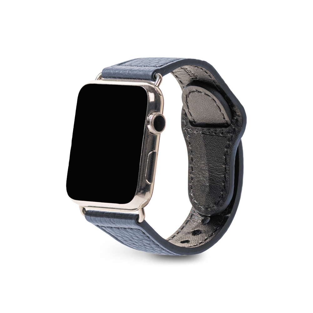 Leather Apple Watch Sport Strap | Bluette