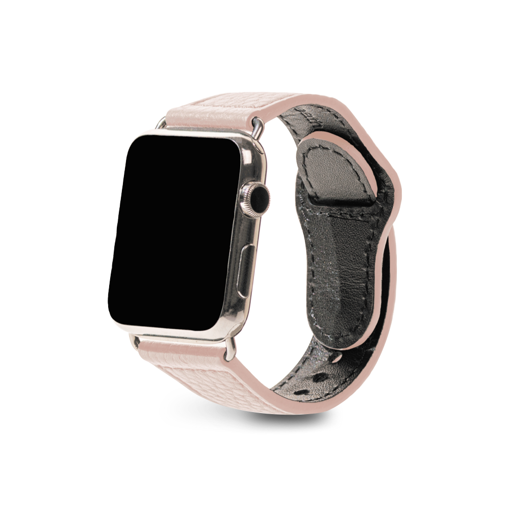 Leather Apple Watch Sport Strap | Blush