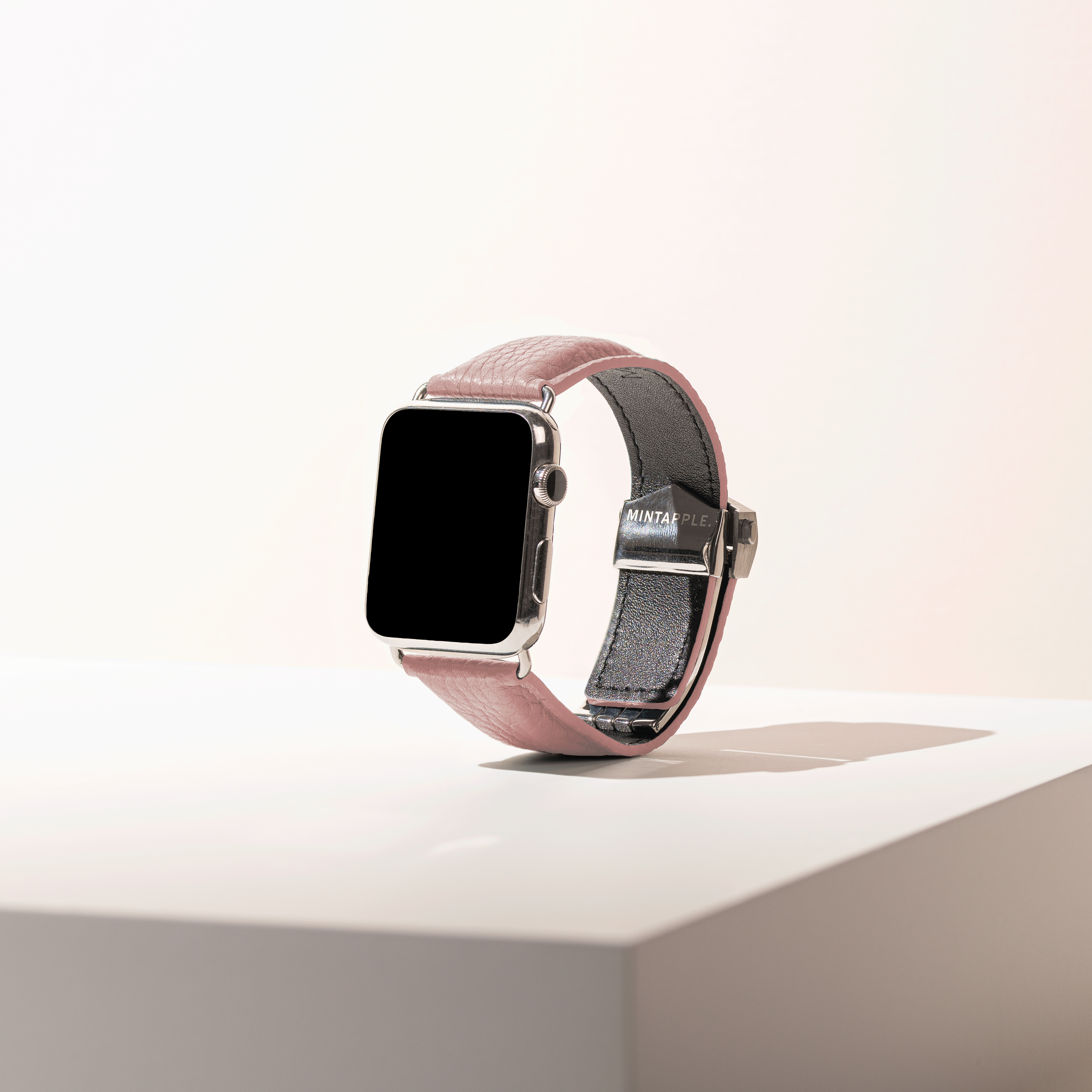 Top Grain Leather Strap in Blush
