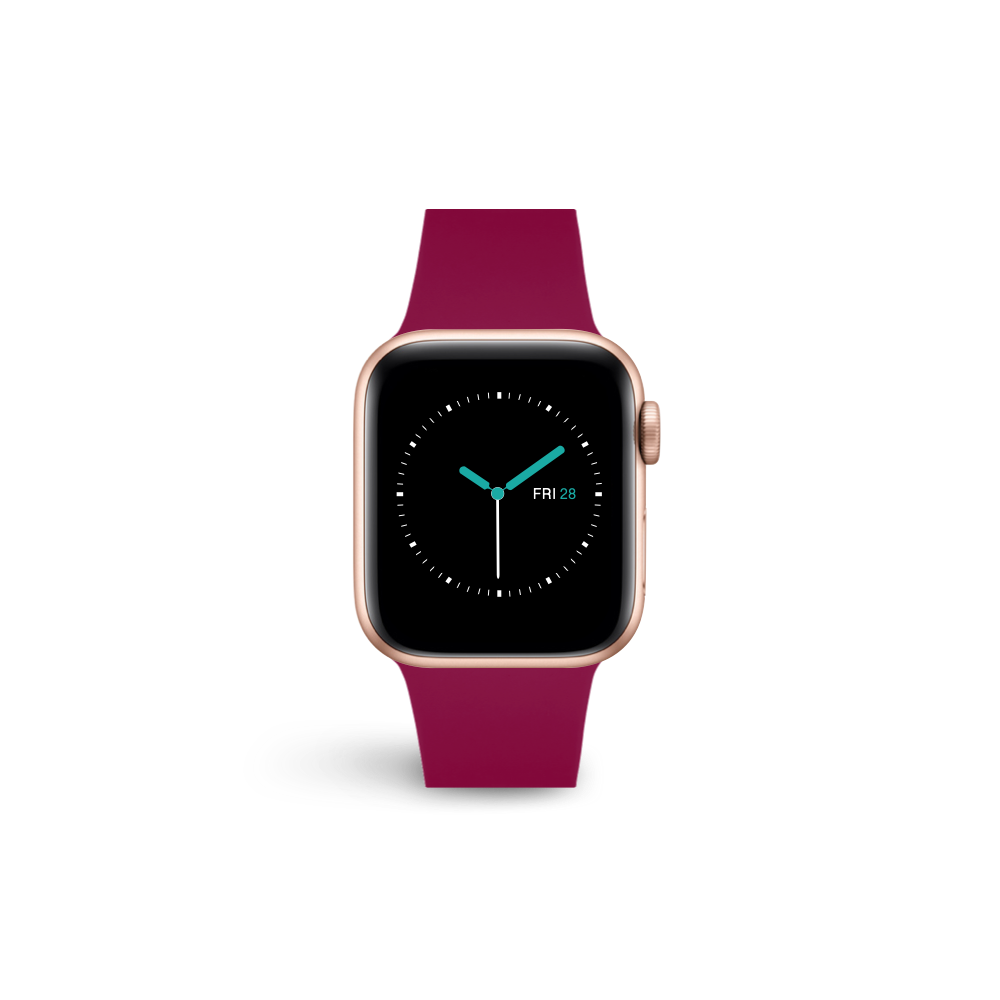 Perfect Fit™ Silicone Band | Merlot