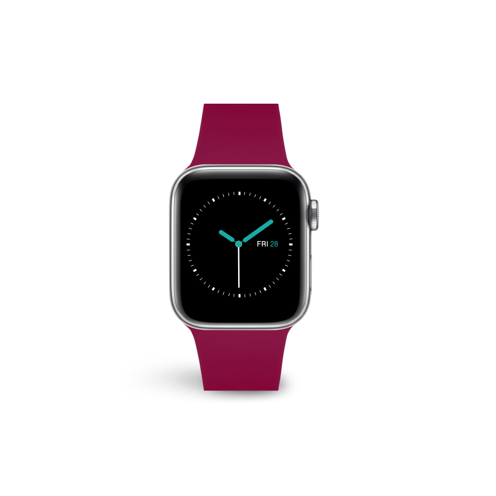 Perfect Fit™ Silicone Band | Merlot