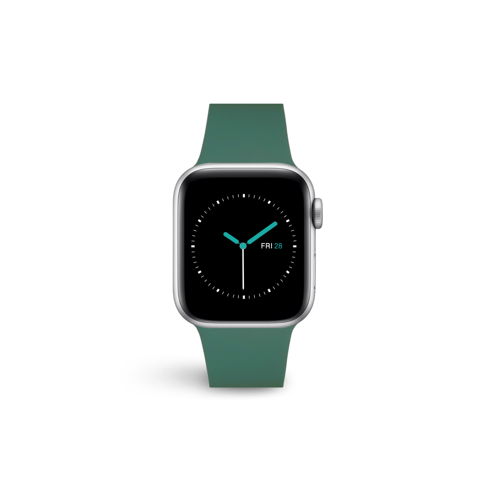 Perfect Fit™ Silicone Band | Dark Green