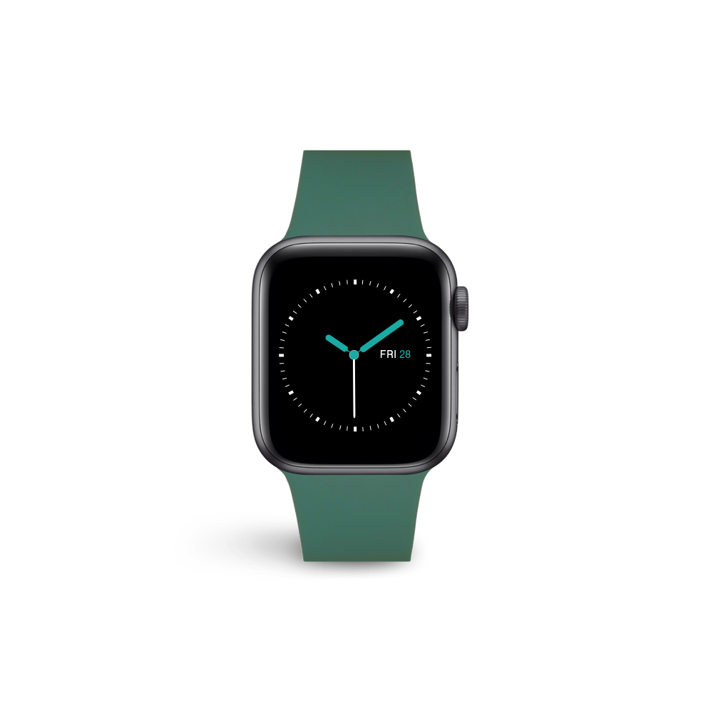 Perfect Fit™ Silicone Band | Dark Green