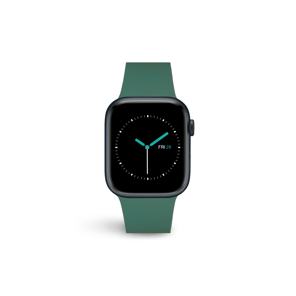 Perfect Fit™ Silicone Band | Dark Green