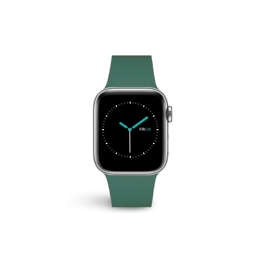 Perfect Fit™ Silicone Band | Dark Green