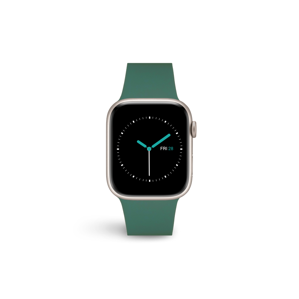 Perfect Fit™ Silicone Band | Dark Green