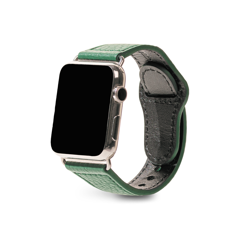 Leather Apple Watch Sport Strap | British Green