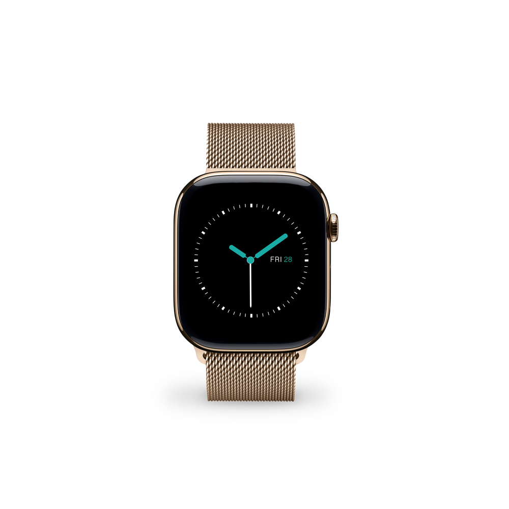 Milanese Loop Strap | Gold Titanium