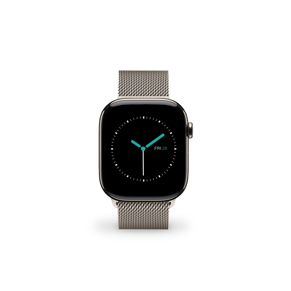 Milanese Loop Strap | Natural Titanium