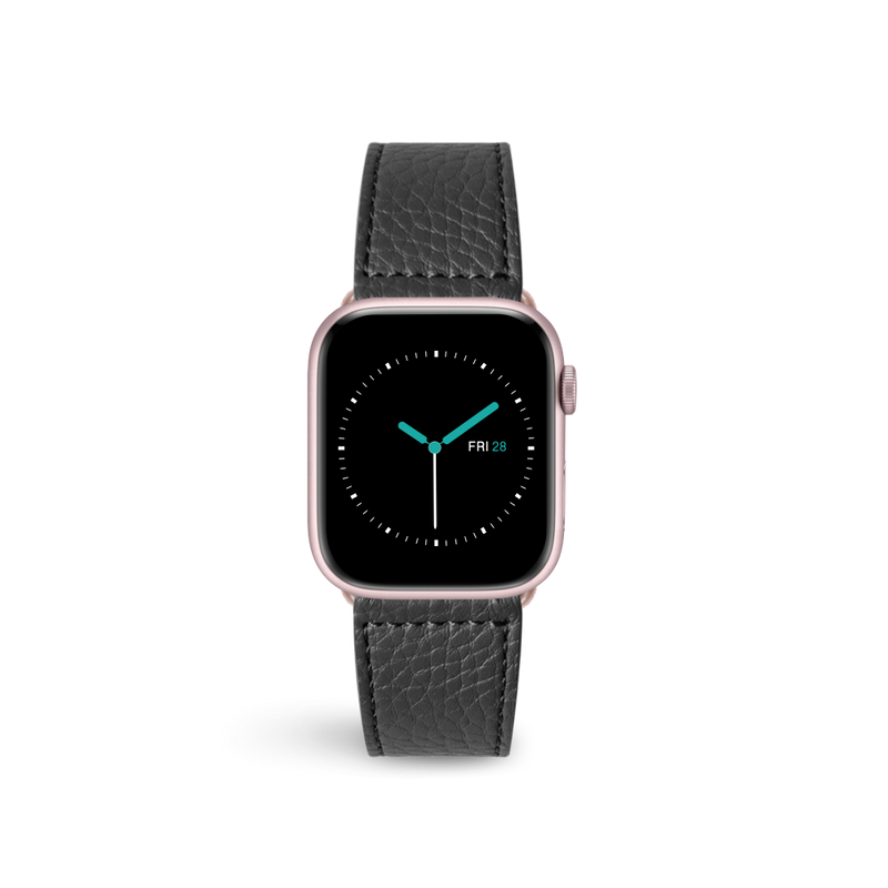 Leather Apple Watch Sport Strap | Black