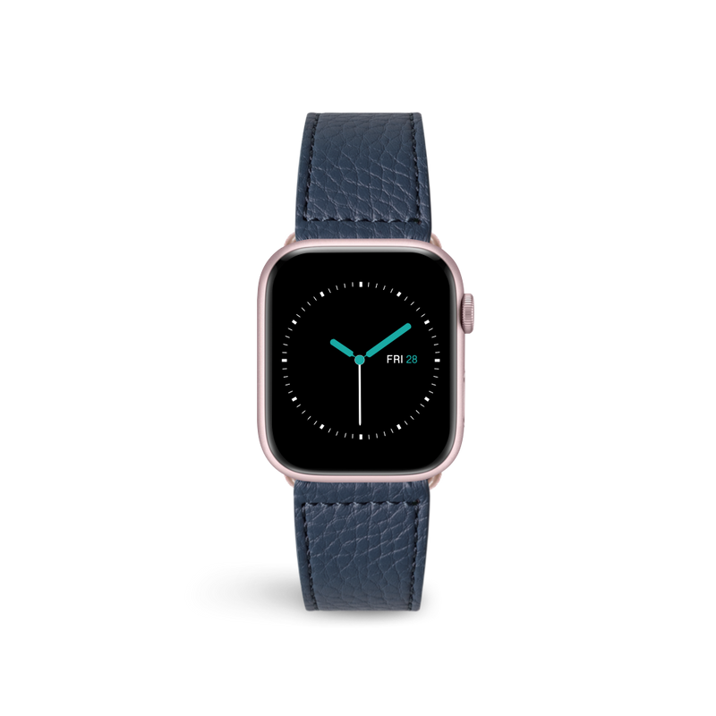 Leather Apple Watch Sport Strap | Bluette