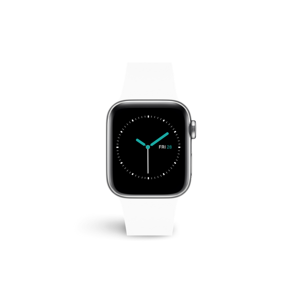 Perfect Fit™ Silicone Band | White