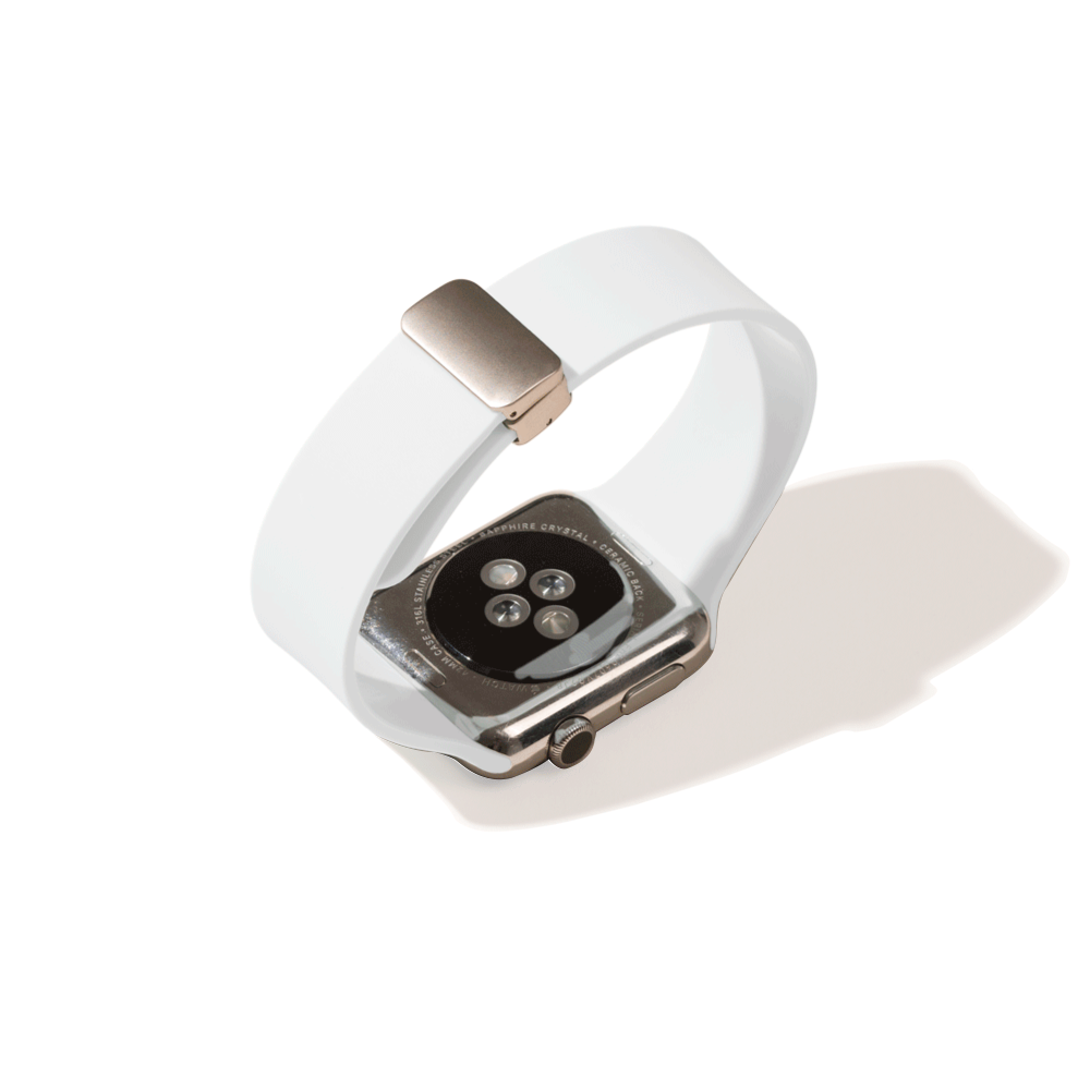 Perfect Fit™ Silicone Band | White