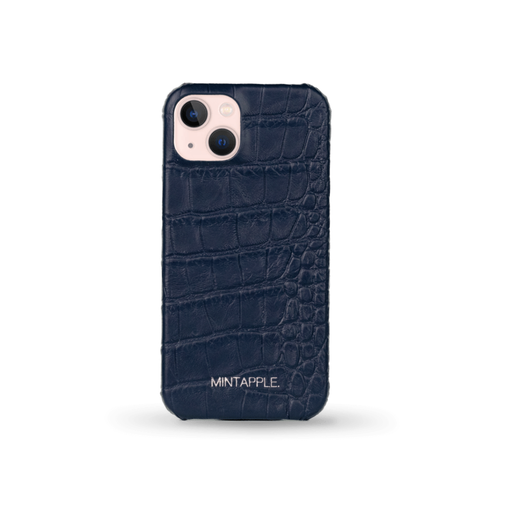 iPhone 13 | Alligator Embossed Leather Case