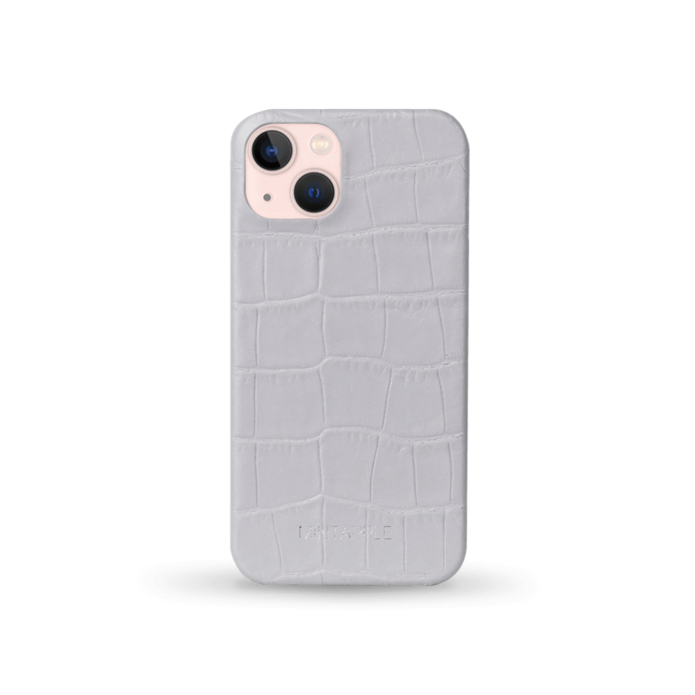 iPhone 13 | Alligator Embossed Leather Case