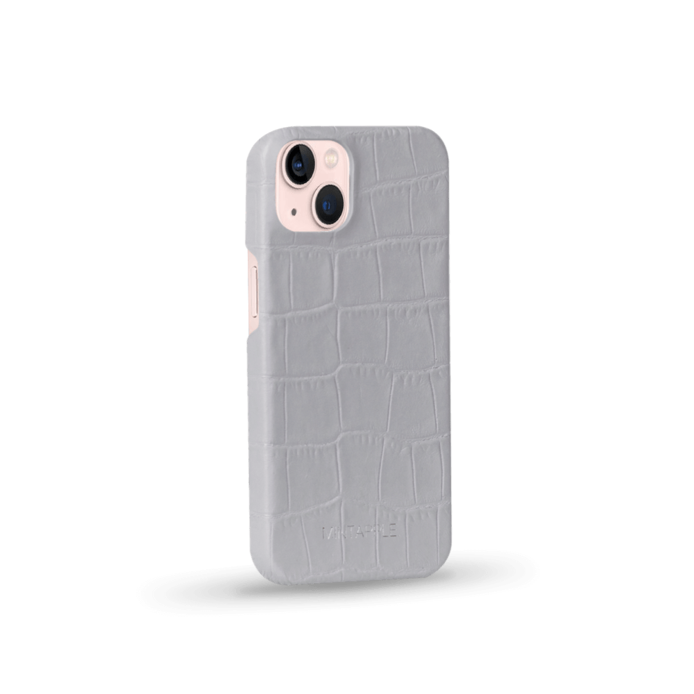 iPhone 13 | Alligator Embossed Leather Case