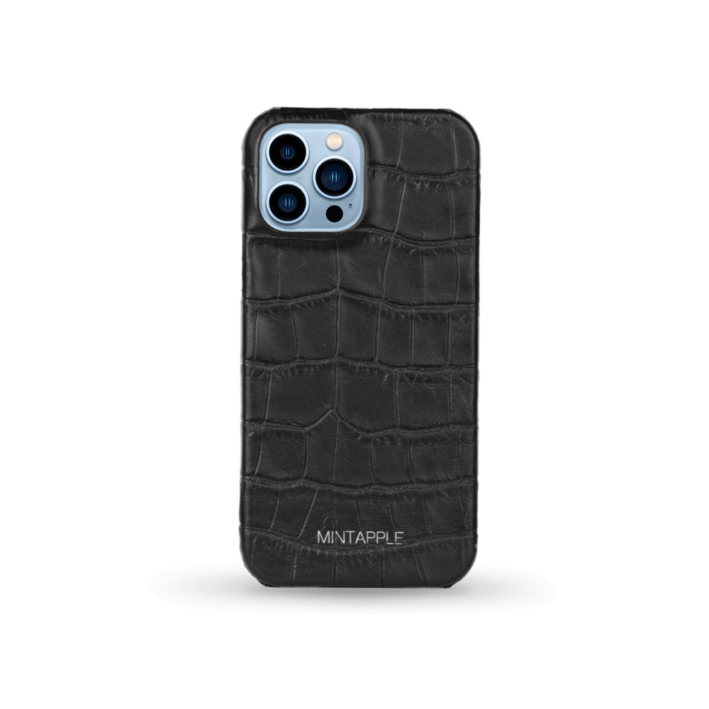 iPhone 13 Pro Max | Alligator Embossed Leather Case