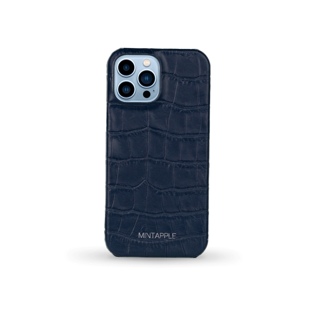 iPhone 13 Pro Max | Alligator Embossed Leather Case