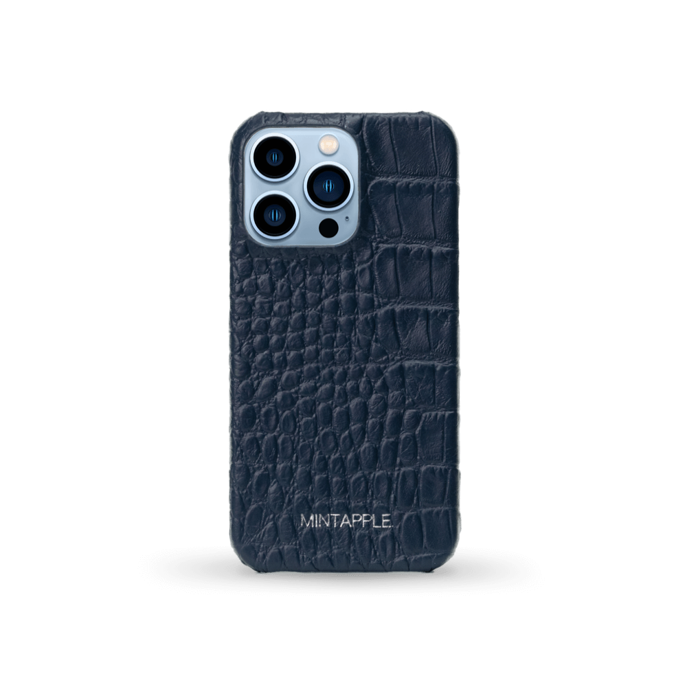 iPhone 13 Pro | Alligator Embossed Leather Case