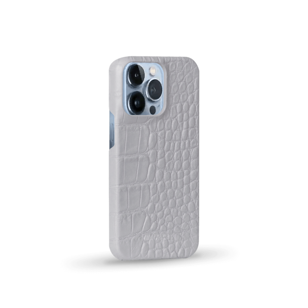 iPhone 13 Pro | Alligator Embossed Leather Case