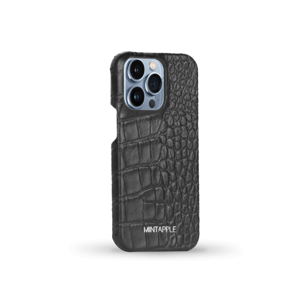 iPhone 13 Pro | Alligator Embossed Leather Case
