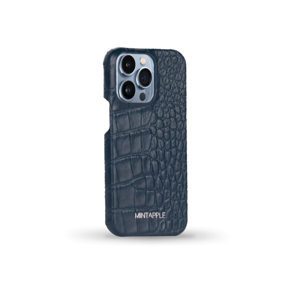 iPhone 13 Pro | Alligator Embossed Leather Case