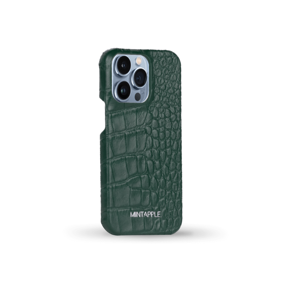 iPhone 13 Pro | Alligator Embossed Leather Case