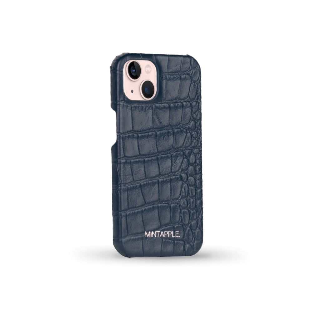 iPhone 13 | Alligator Embossed Leather Case