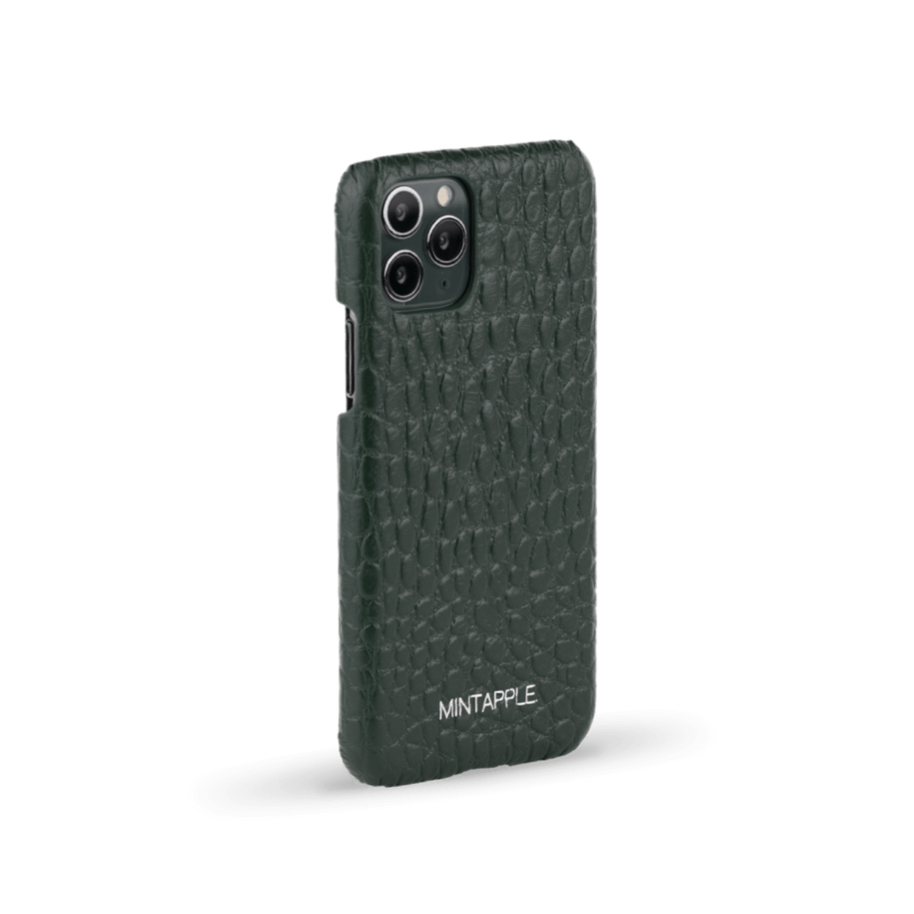 iPhone 11 Pro | Alligator Embossed Leather Case
