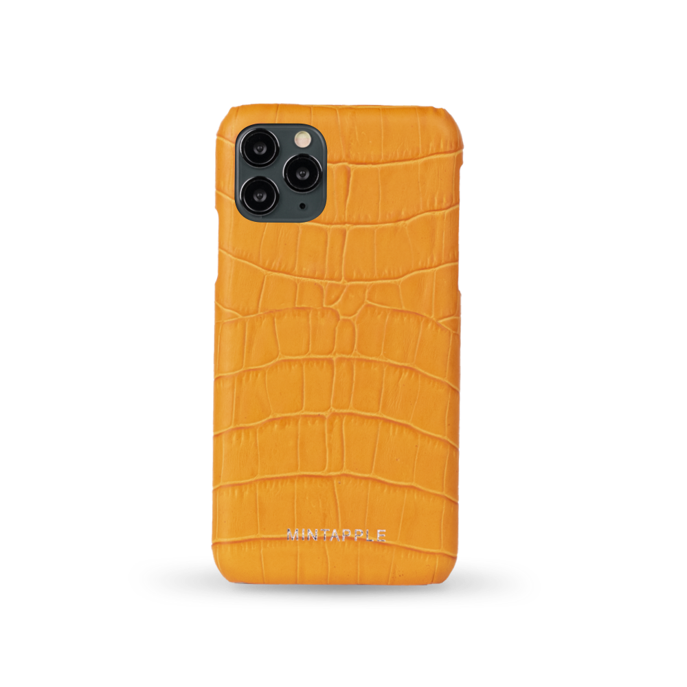 iPhone 11 Pro - Alligator Leather Case - MINTAPPLE.