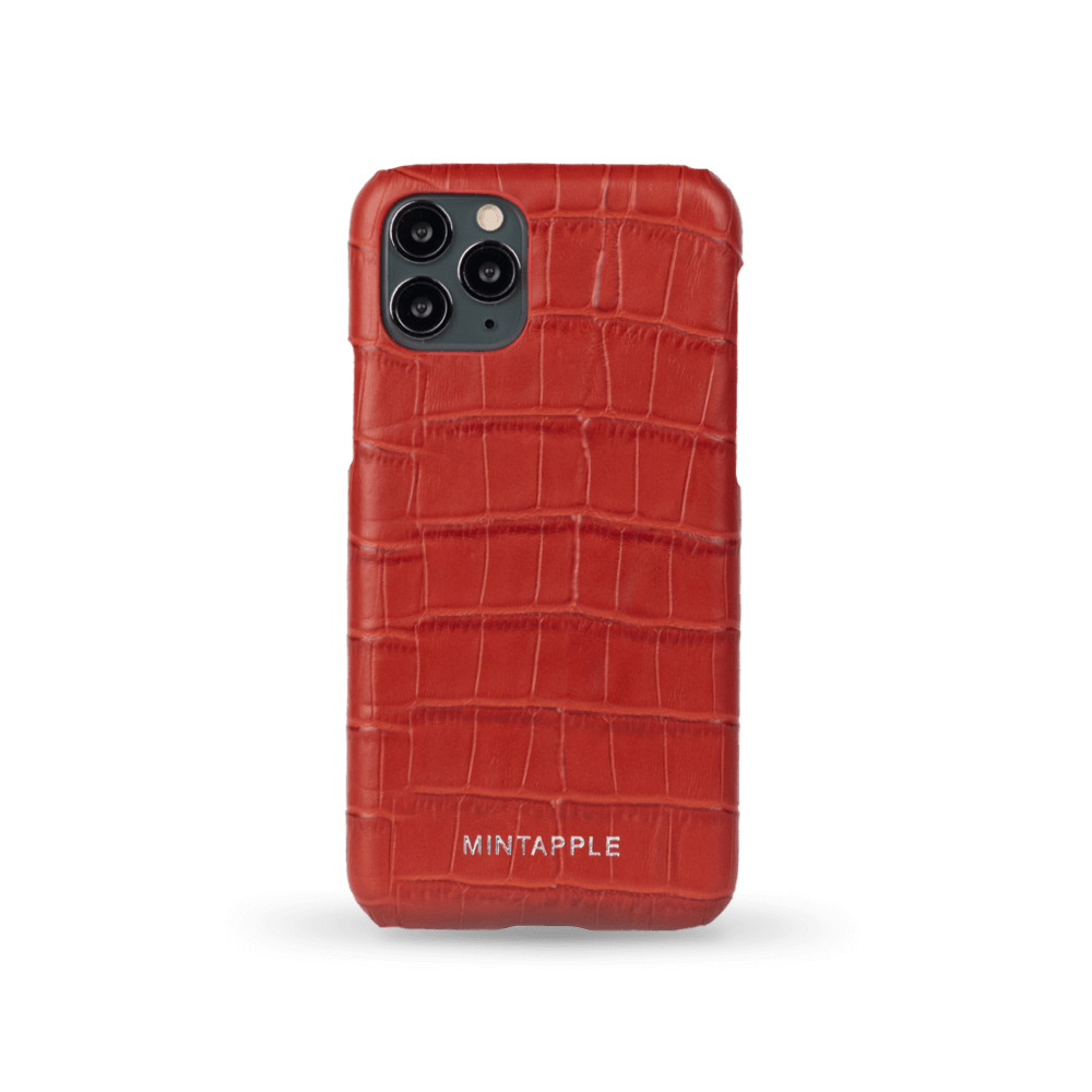 iPhone 11 Pro Max | Alligator Embossed Leather Case