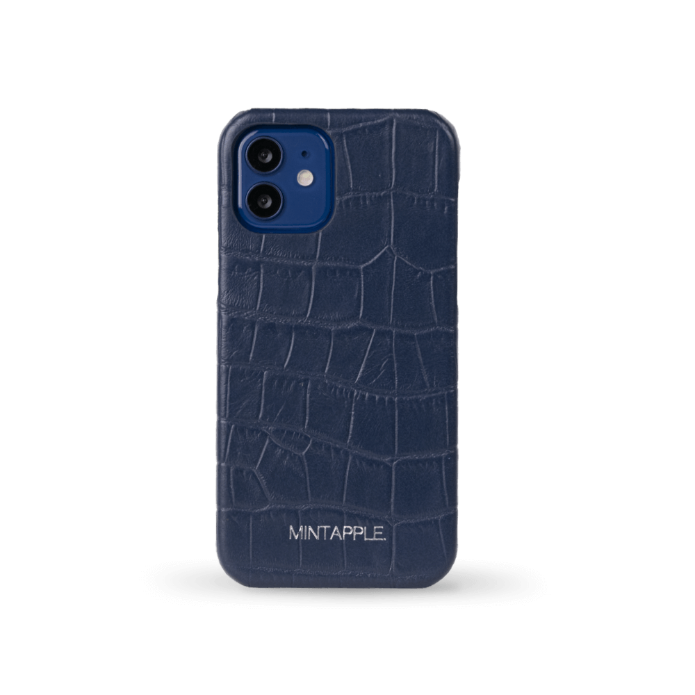 iPhone 12 | Alligator Embossed Leather Case