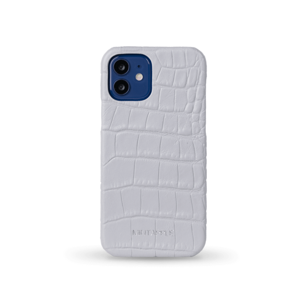 iPhone 12 | Alligator Embossed Leather Case