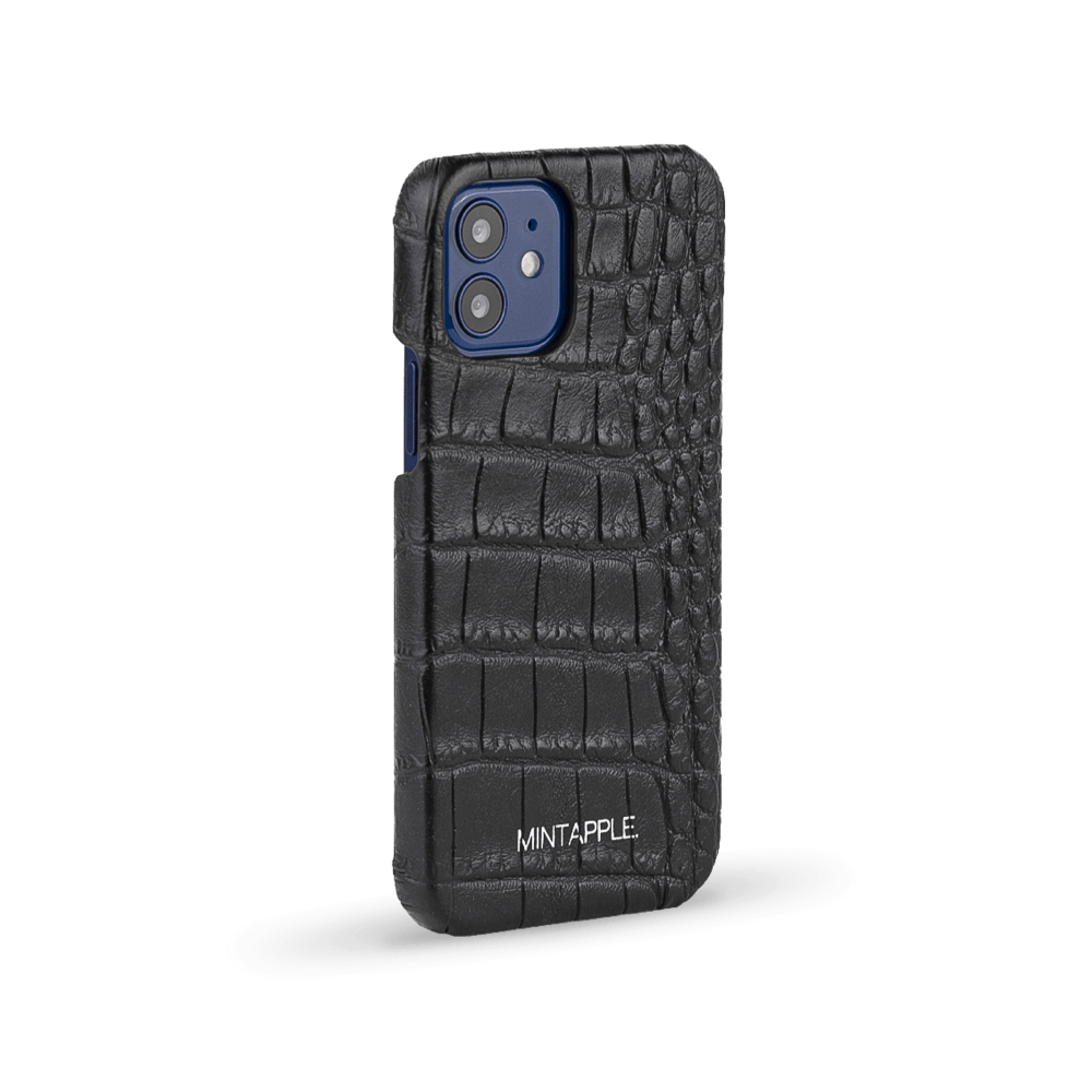 iPhone 12 | Alligator Embossed Leather Case