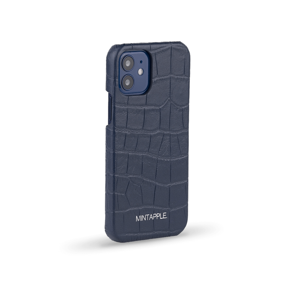 iPhone 12 | Alligator Embossed Leather Case