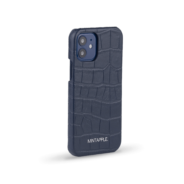 iPhone 12 | Alligator Embossed Leather Case