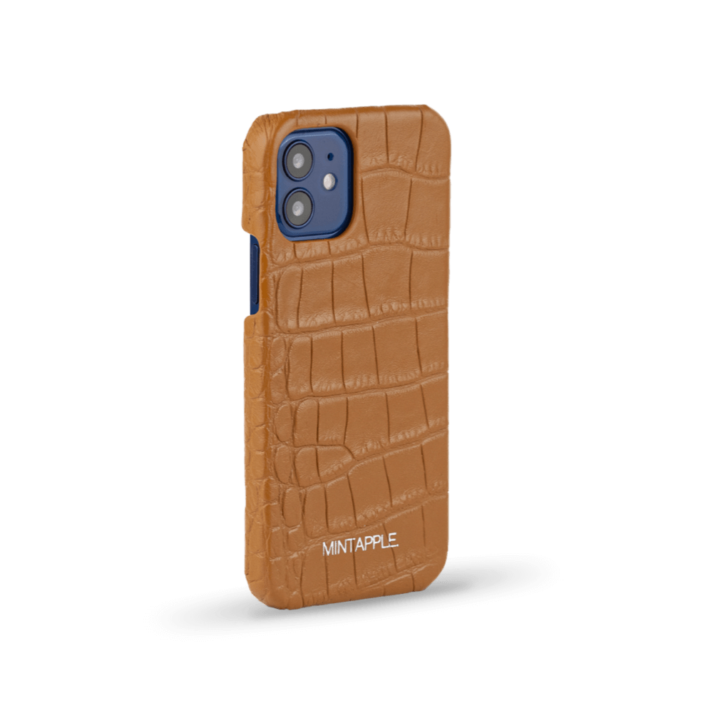 iPhone 13 | Alligator Embossed Leather Case