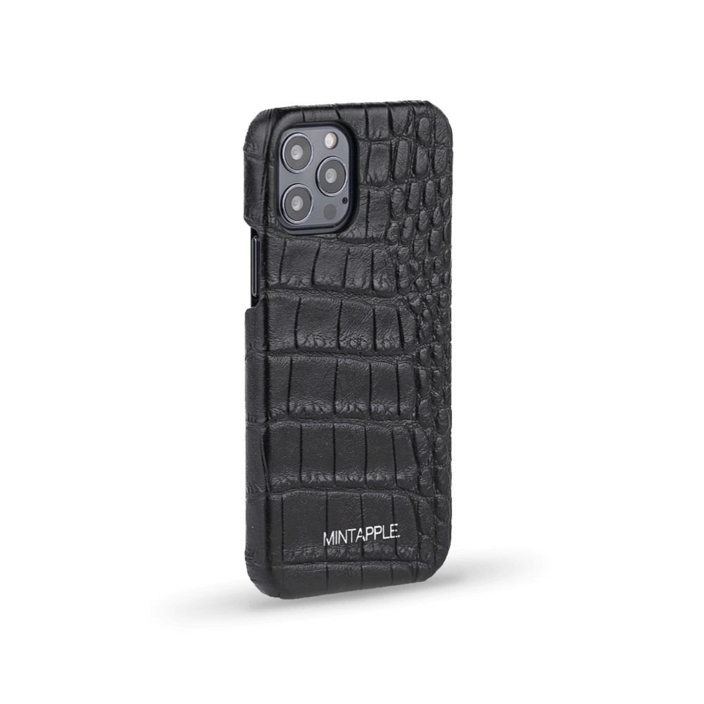 iPhone 12 Pro Max | Alligator Embossed Leather Case